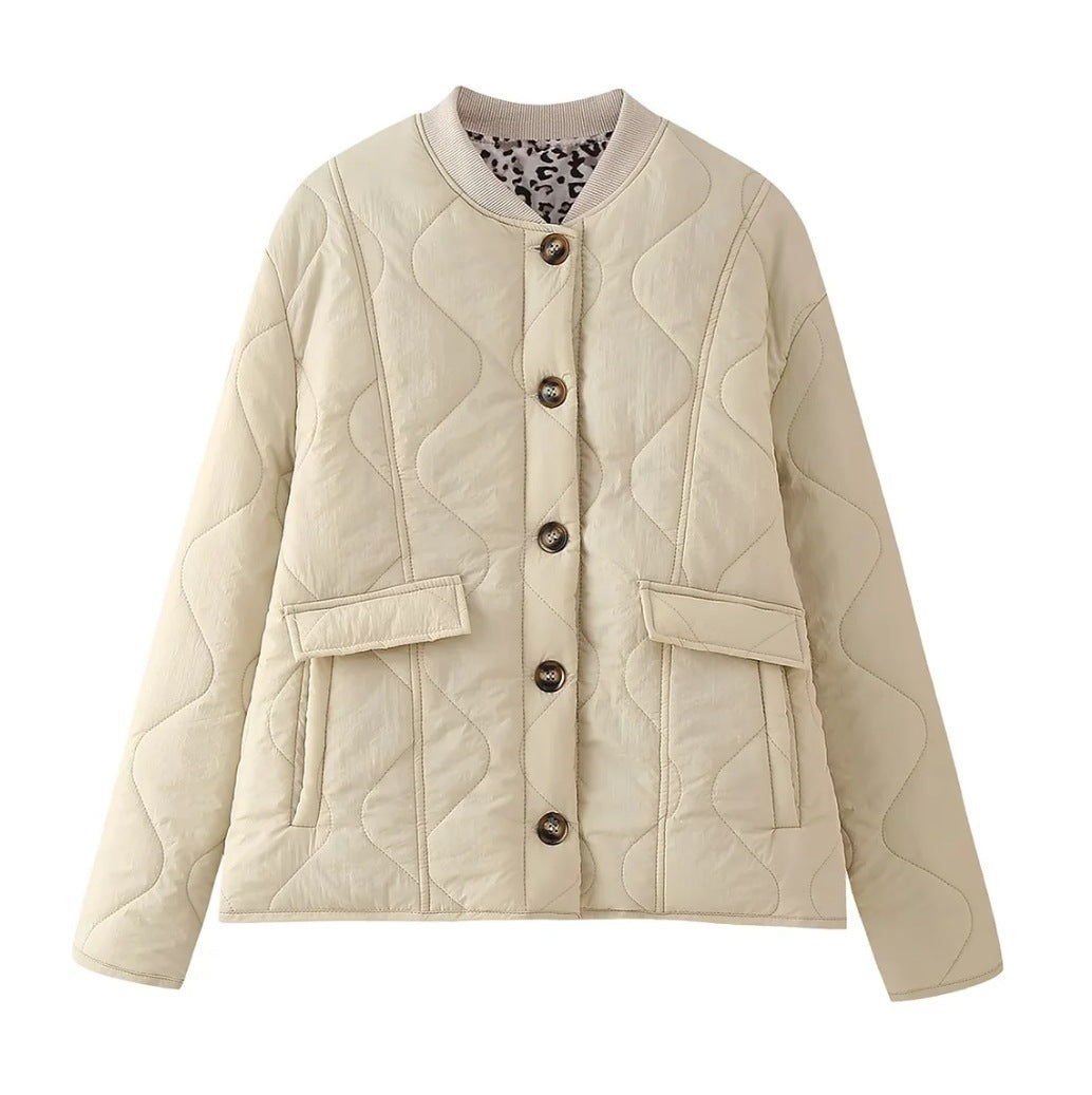 Damen Winterjacke Steppjacke Warm Modern