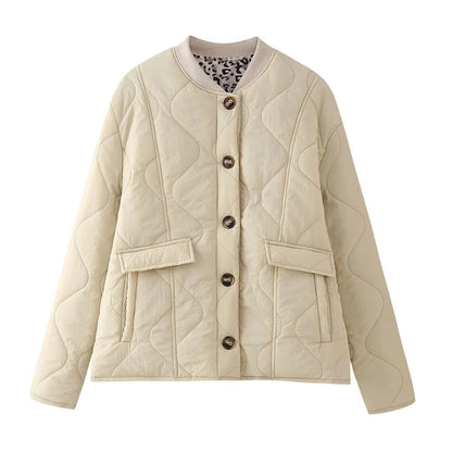 Damen Winterjacke Steppjacke Warm Modern