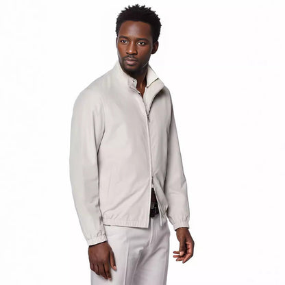Herren Übergangsjacke Leicht mit Hochkragen Modern