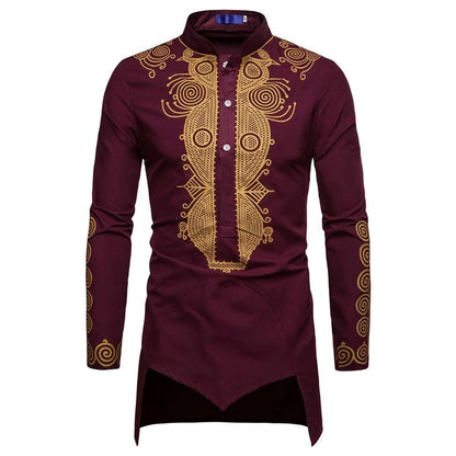 Herren Hemd Elegantes Traditionelles Feinste Stickerei Berlin