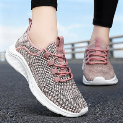 Damen Sneaker Bequem Atmungsaktiv Sport Alltag