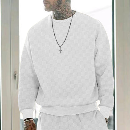 Herren Sweatshirt Bequem Elastisch Mit Stilvollem Design