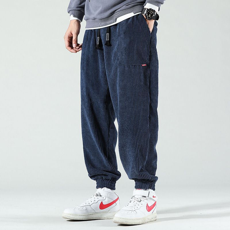 Bequeme Jogginghose Cord Comfort Fit Damen Herren
