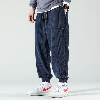 Bequeme Jogginghose Cord Comfort Fit Damen Herren