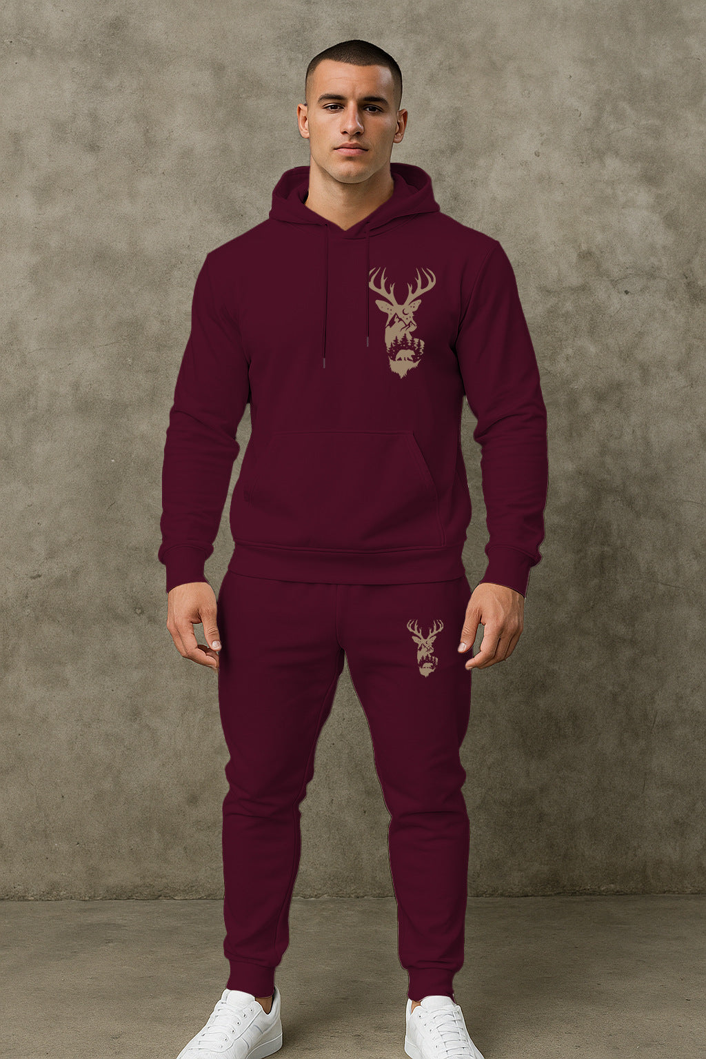 Herren Freizeitanzug Modern Stylish Schwarzer Anzug