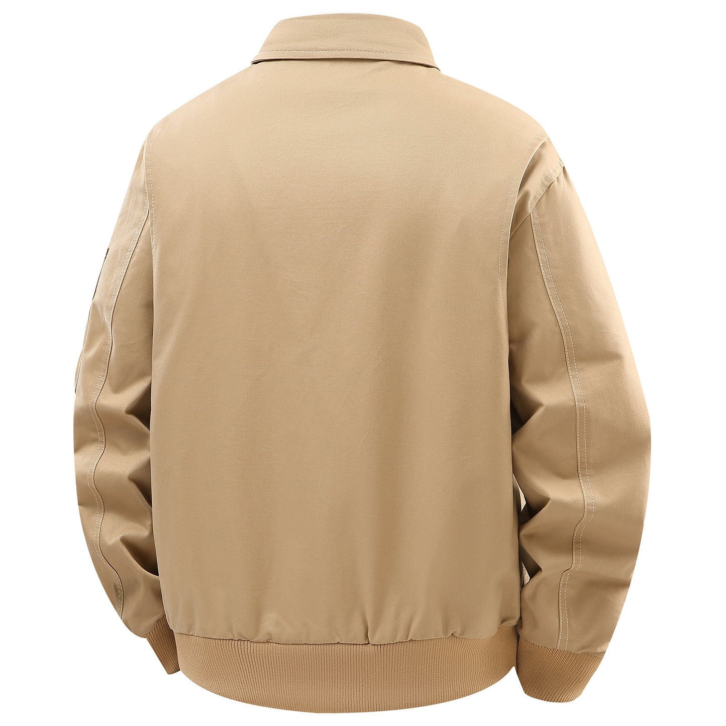 Herren Outdoor-Jacke Funktionell Wasserdicht Mit Vielen Taschen