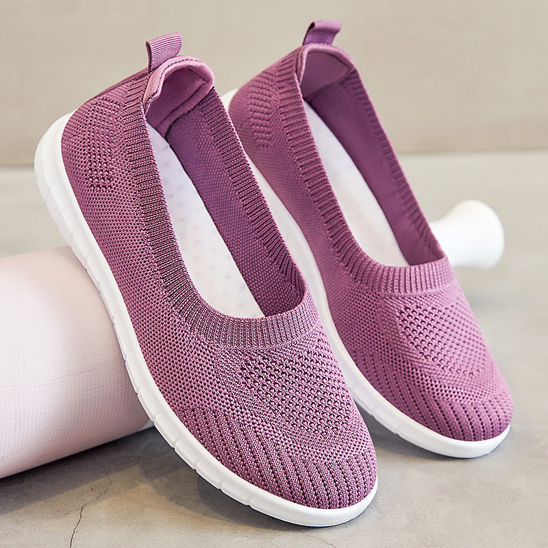 Damen Knit-Slipper Bequem Leicht Warm - BerlinGlamour