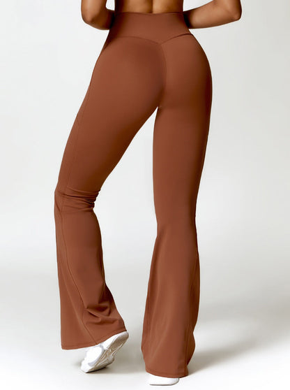Hohe Taille Schlaghose Figurformend - BerlinGlamour