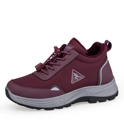 Damen Sportschuhe Bequem Elastisch Sneaker