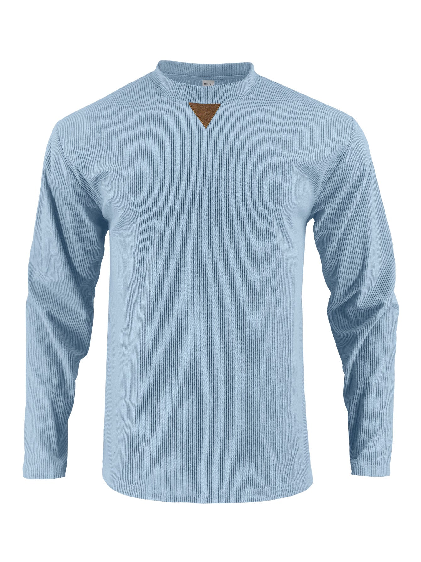Herren Sportshirt Langarm mit Strukturdesign Modern