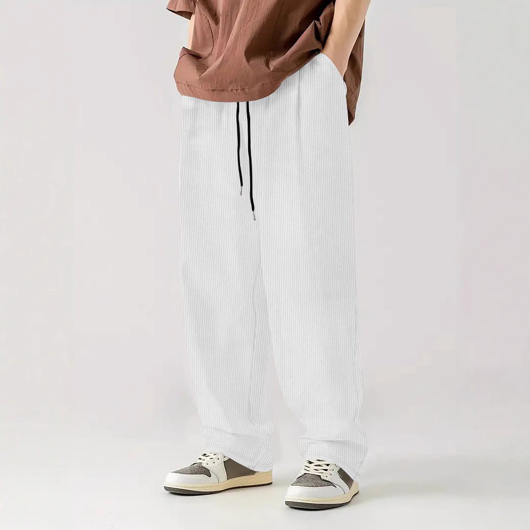 Herren Hose Elegant Lässig Lockere Bequem