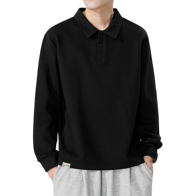 Herren Poloshirt Langarm Trägerfreundlich Modern