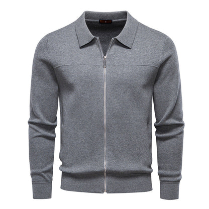 Herren Freizeitjacke Modern mit Reißverschluss Qualität - BerlinGlamour