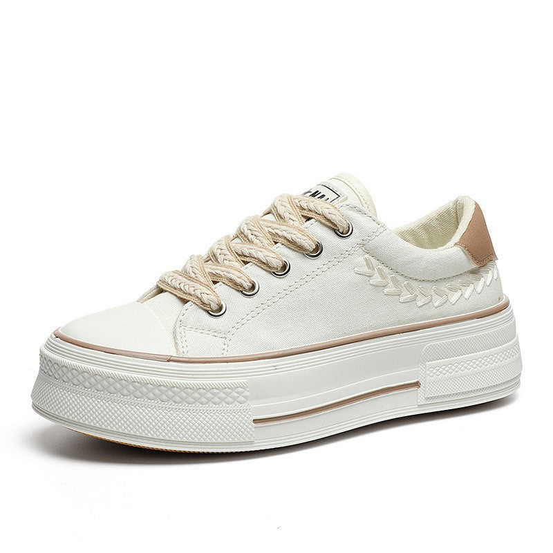 Damen Sneaker Plateau Atmungsaktiv Hohe Sohle - BerlinGlamour