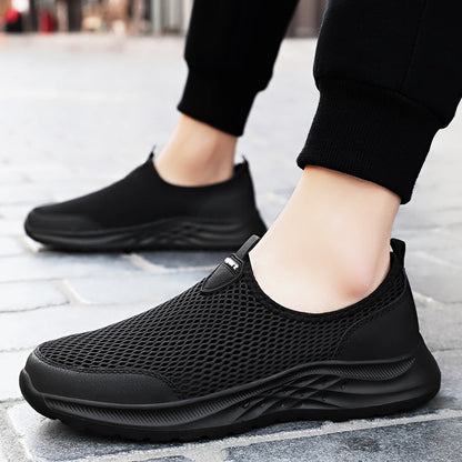 Damen Sneaker Leicht Sportliche Slip-On Schuhe Bequem