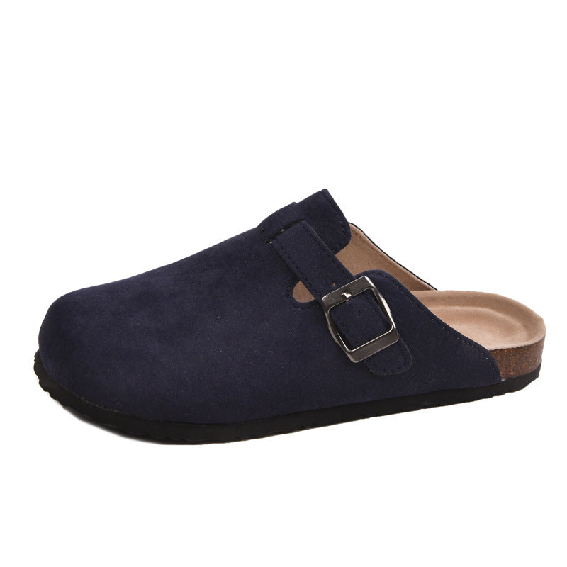 Herren Clog Bequem Wildleder Ergonomisch