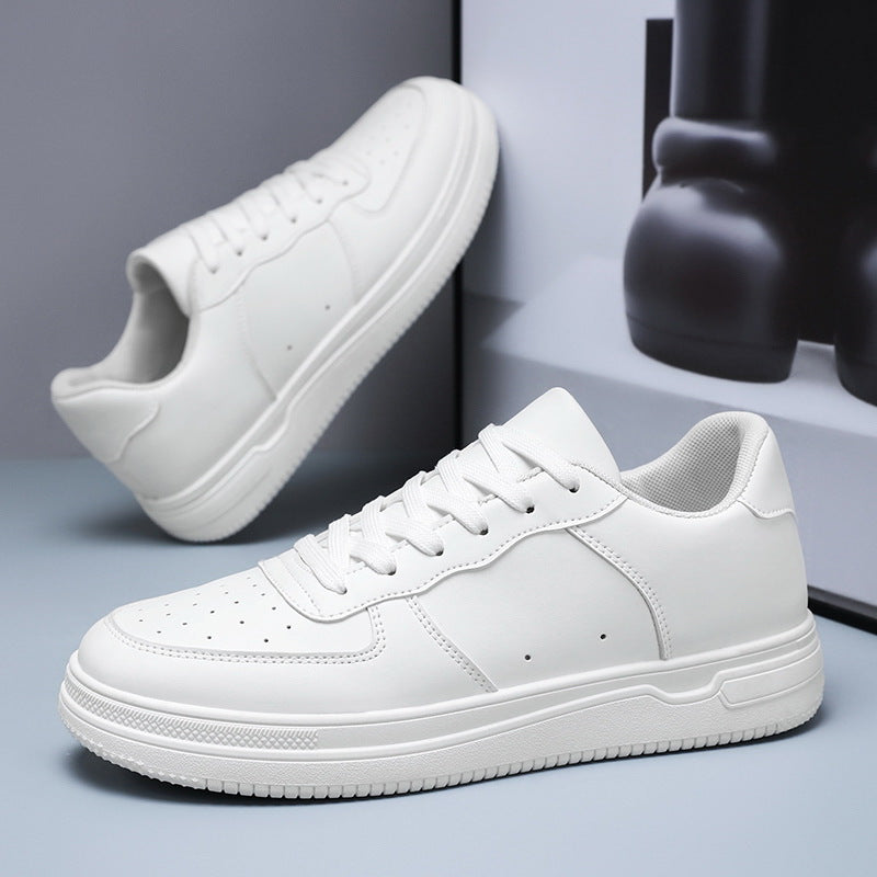 Damen Sneaker Robustes Leder Bequem Sportlich