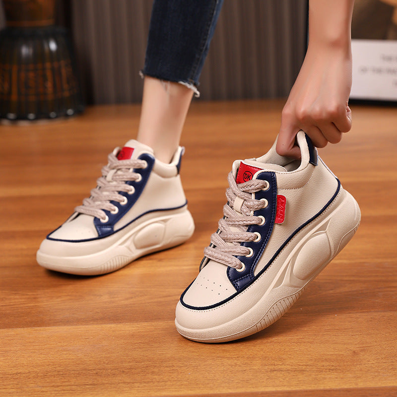 Damen Sneaker High-Top Bequem Modern Damenschuhe