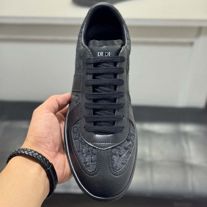 Damen Sneaker Leder Elegantes Design Rutschfest