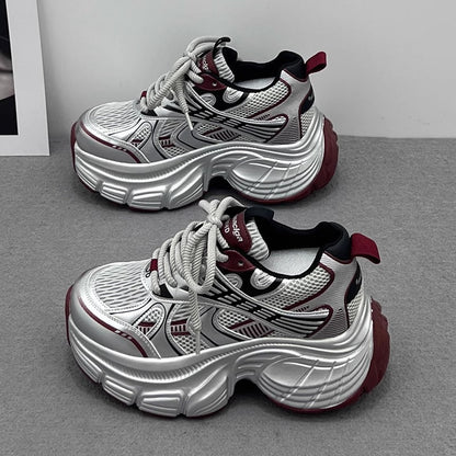 Damen Sneaker Chunky Sportmode Bequem