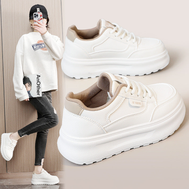 Damen Sneaker Platform Bequem Modern - BerlinGlamour