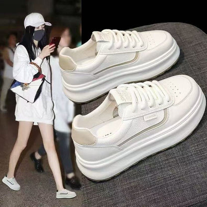 Damen Sneaker Chunky Stil Komfort Sohle