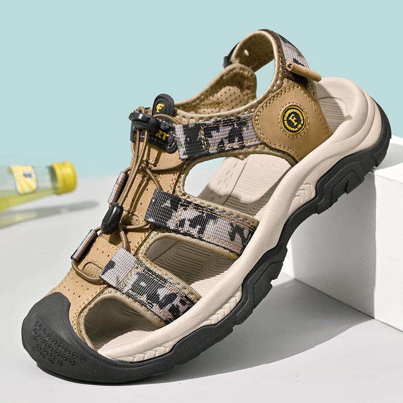 Trekking-Sandalen Damen Sportlich Rutschfest Verstellbar