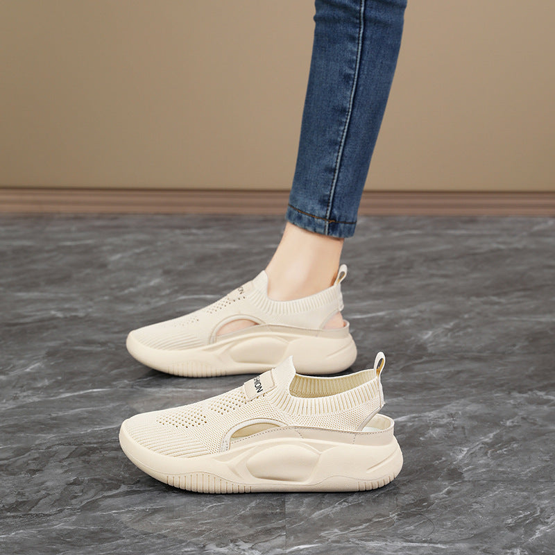 Damen Sneaker Bequem atmungsaktiv Mesh Flexibel