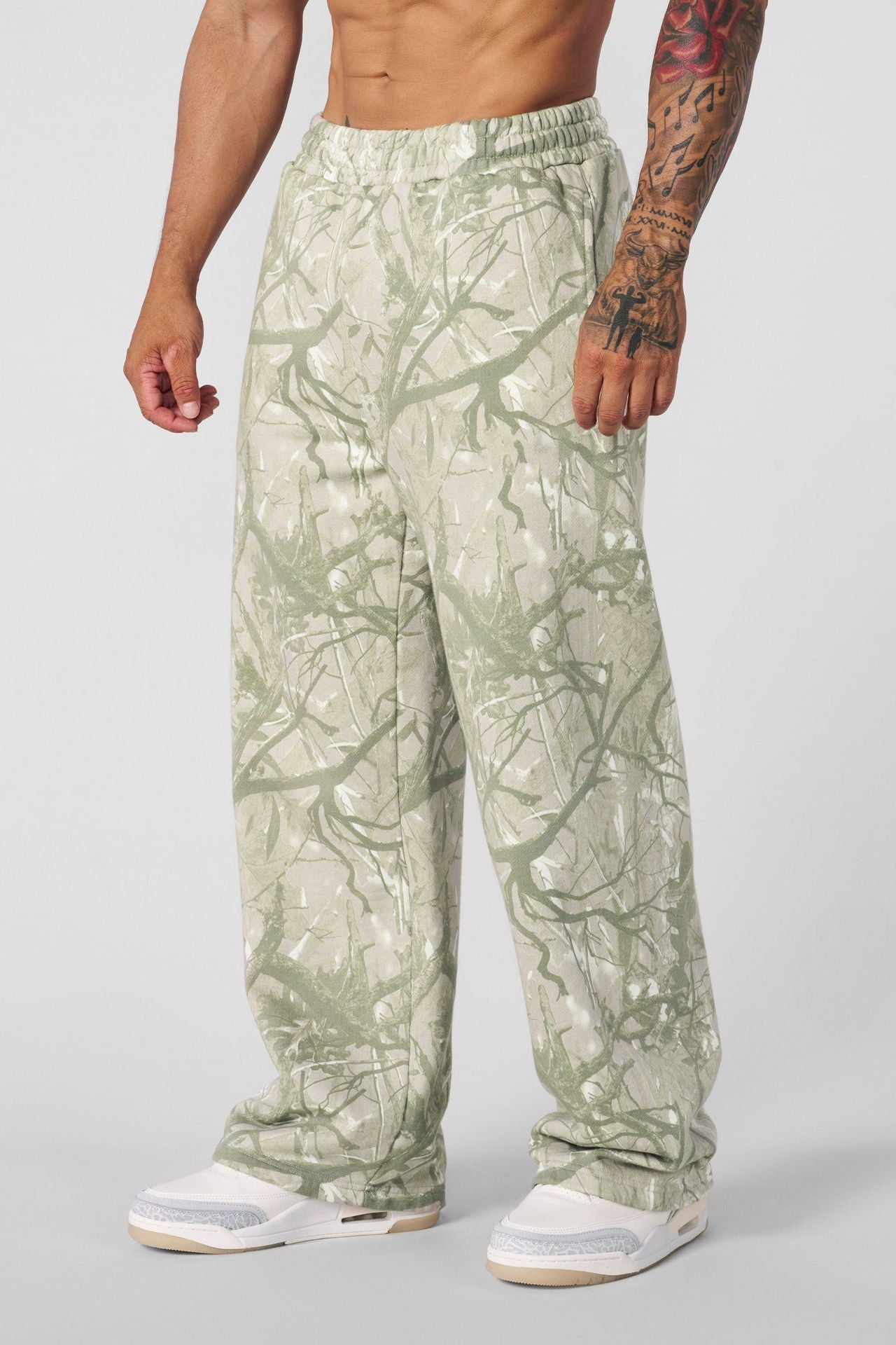 Herren Camouflagehose Elastisch Modern