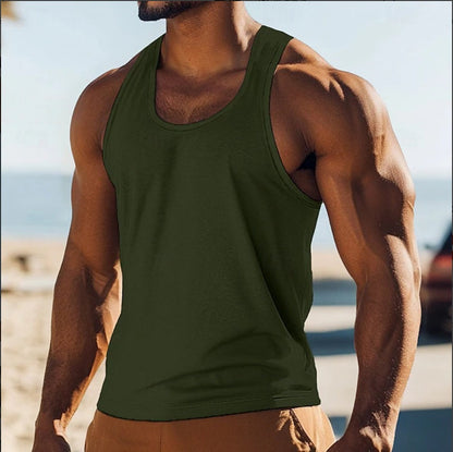 Herren Sport Tanktop Leicht Modern Atmungsaktiv