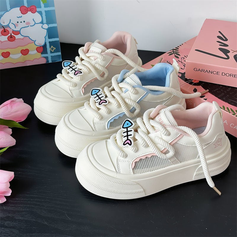 Damen Sneaker Sport Schuhe Atmungsaktiv Elastisch