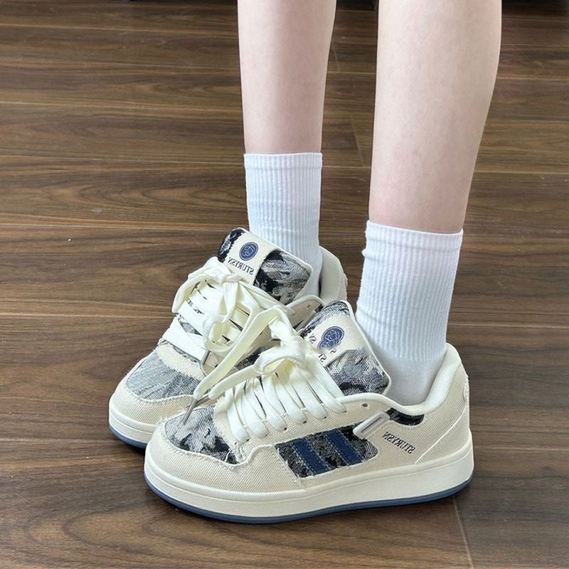 Damen Sneaker Sportlich Atmungsaktiv Moderne Design - BerlinGlamour