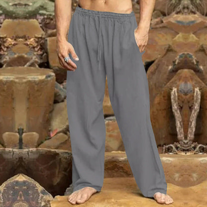 Bequeme Herrenhose Freizeithose Elastischer Bund