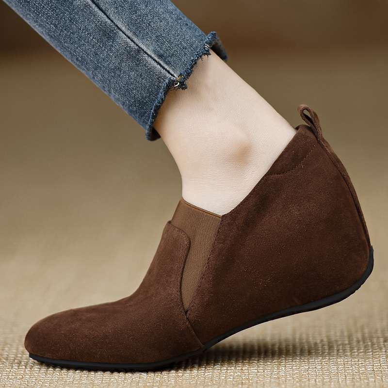 Damen Stiefeletten Ankle Boots Elegant mit Elastik