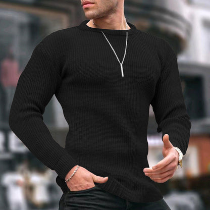 Herren Strickpullover Strukturiert Modern Berlin Style
