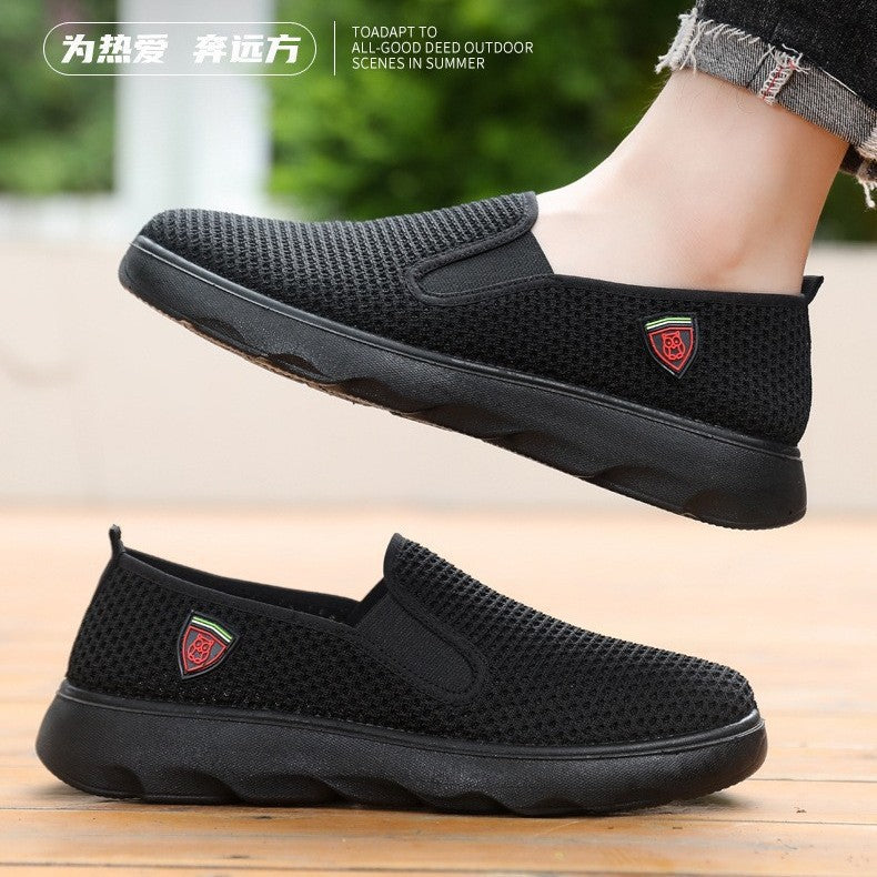 Damen Sneaker Slip-On Atmungsaktiv Komfortschuhe