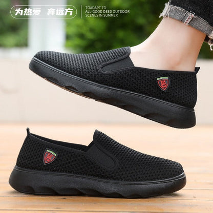 Damen Sneaker Slip-On Atmungsaktiv Komfortschuhe