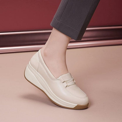 Damen Sneaker Bequem Elegant Slip-On Sneakers