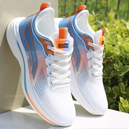 Damen Sneaker Sportlich Laufschuhe mit Dämpfung und Flexibilität
