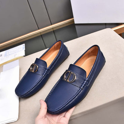 Damen Mokassins Leder Elegante Schuhe Frauen