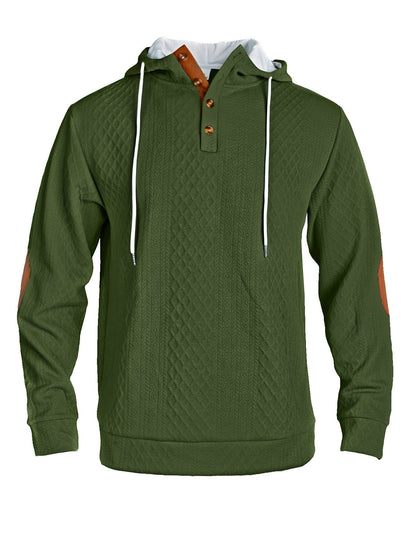 Herren Kapuzenpullover Lässig Modern Strickoptik Berlin