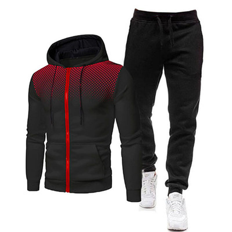 Herren Sportset Hoodie Jogginghose atmungsaktiv Komfort - BerlinGlamour