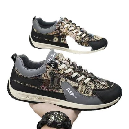 Damen Sneaker Sportlich Modisch Gepolstert