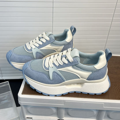 Damen Sneaker Chunky Bequem Elastisch Rutschfest - BerlinGlamour