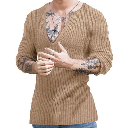 Herren Strickpullover V-Ausschnitt Modern Berlin