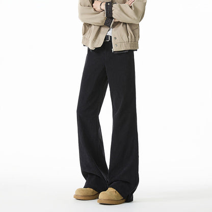 Herren Freizeithose Bequem Elastisch Weit