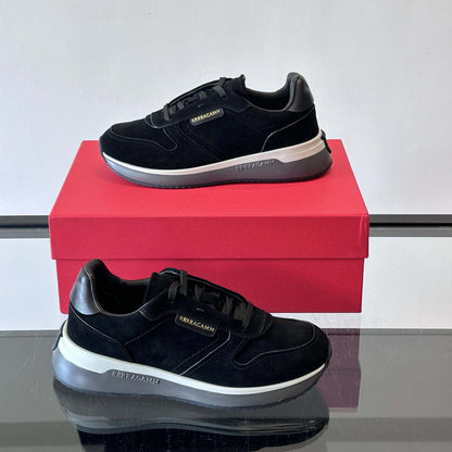 Damen Sneaker Sportlich Rutschfest Wildleder Schuhe