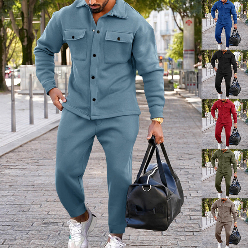 Herren Anzug Modern mit Brusttasche und Hosentaschen - BerlinGlamour
