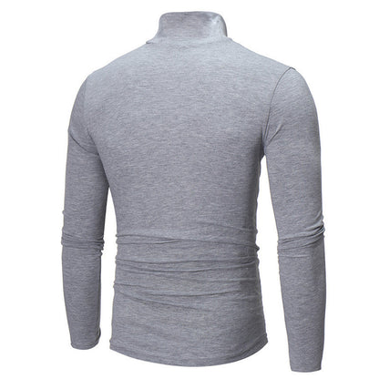 Rollkragenpullover Herren Modern Strick