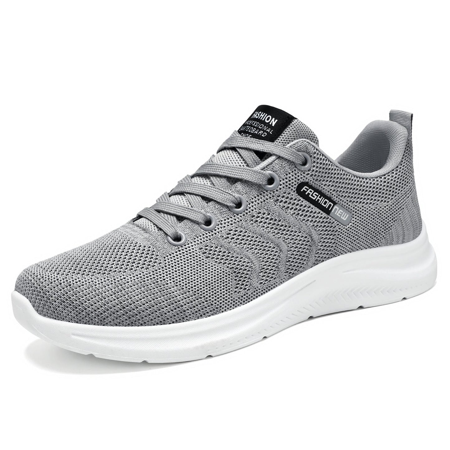 Damen Sneaker Atmungsaktiv Komfort Mesh Weißen